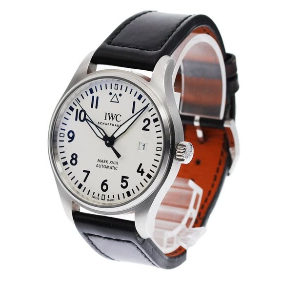 IWC SCHAFFHAUSEN Pilot watch mark XVIII IW327012 Silver Dial AT Men's_831442 - Picture 3 of 7